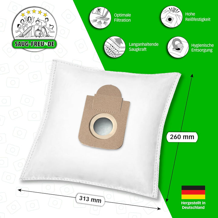 20 Staubsaugerbeutel für ROWENTA COMPACT Power RO 3951 EA, RO 3953 EA, RO 3955 EA, RO 3969 EA und RO