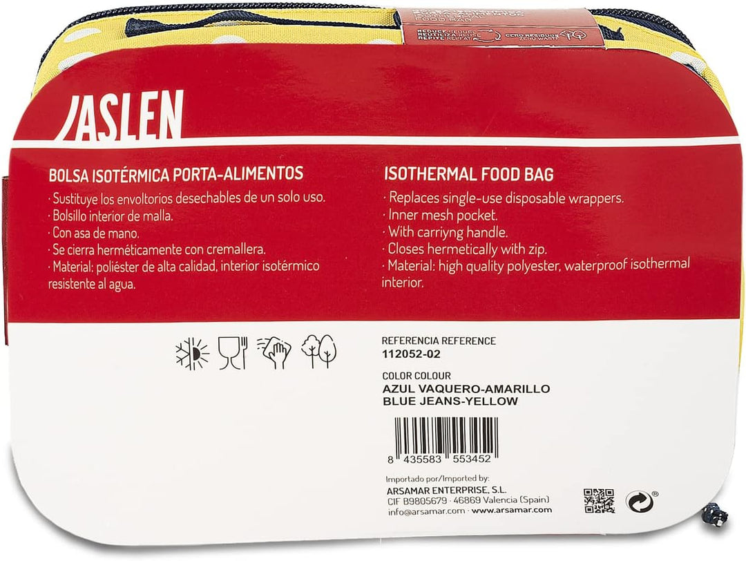 JASLEN - Kühltasche Klein mit Two Frischhaltedose - Reisen Isoliertasche für die Arbeit - Widerstand