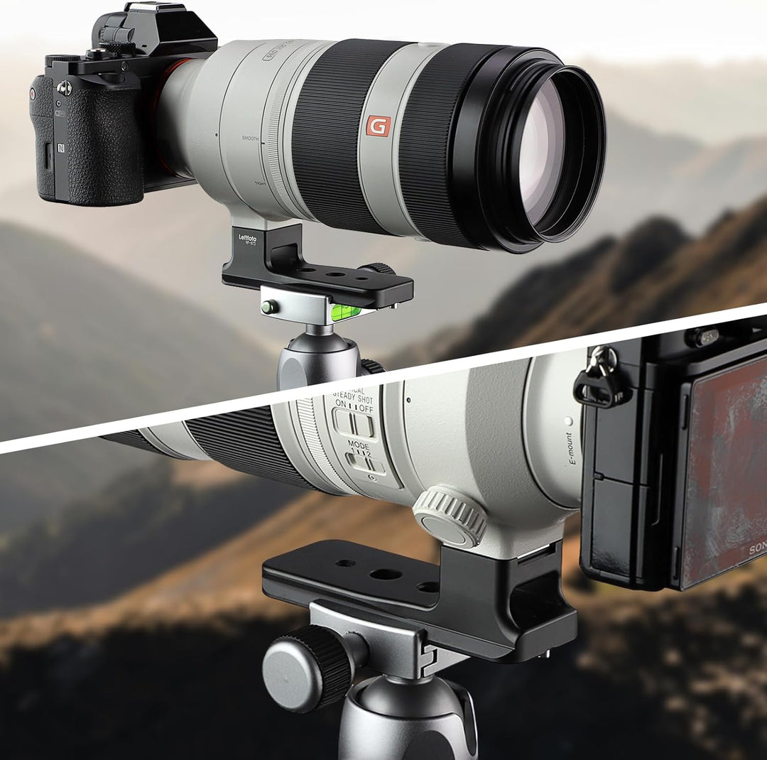 LEFTFOTO Ersatz-Objektivfuss für Sony FE 70–200mm und 100–400mm OSS (SEL-100400GM) / FE 300mm OSS (S