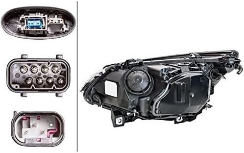 HELLA 1EL 163 079-001 Bi-Xenon/Halogen-Hauptscheinwerfer - links - für u.a. BMW 5 (E60) Links ohne K
