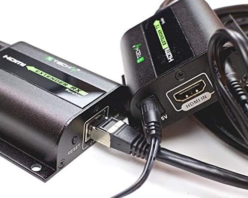 Techly IDATA-EXT-E70I HDMI Extender mit IR, 60m Schwarz