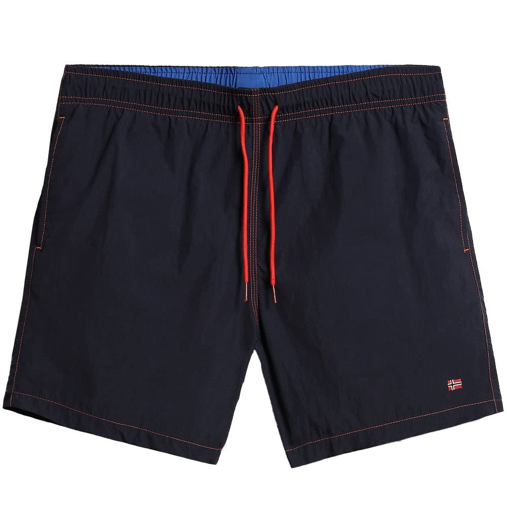Napapijri Herren Valis Schwimmhose XL Marineblau, XL Marineblau