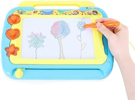 Toyland® Cocomelon Magnetisches Zeichenbrett mit Stempeln - Kreatives Kleinkindspielzeug - Geeignet