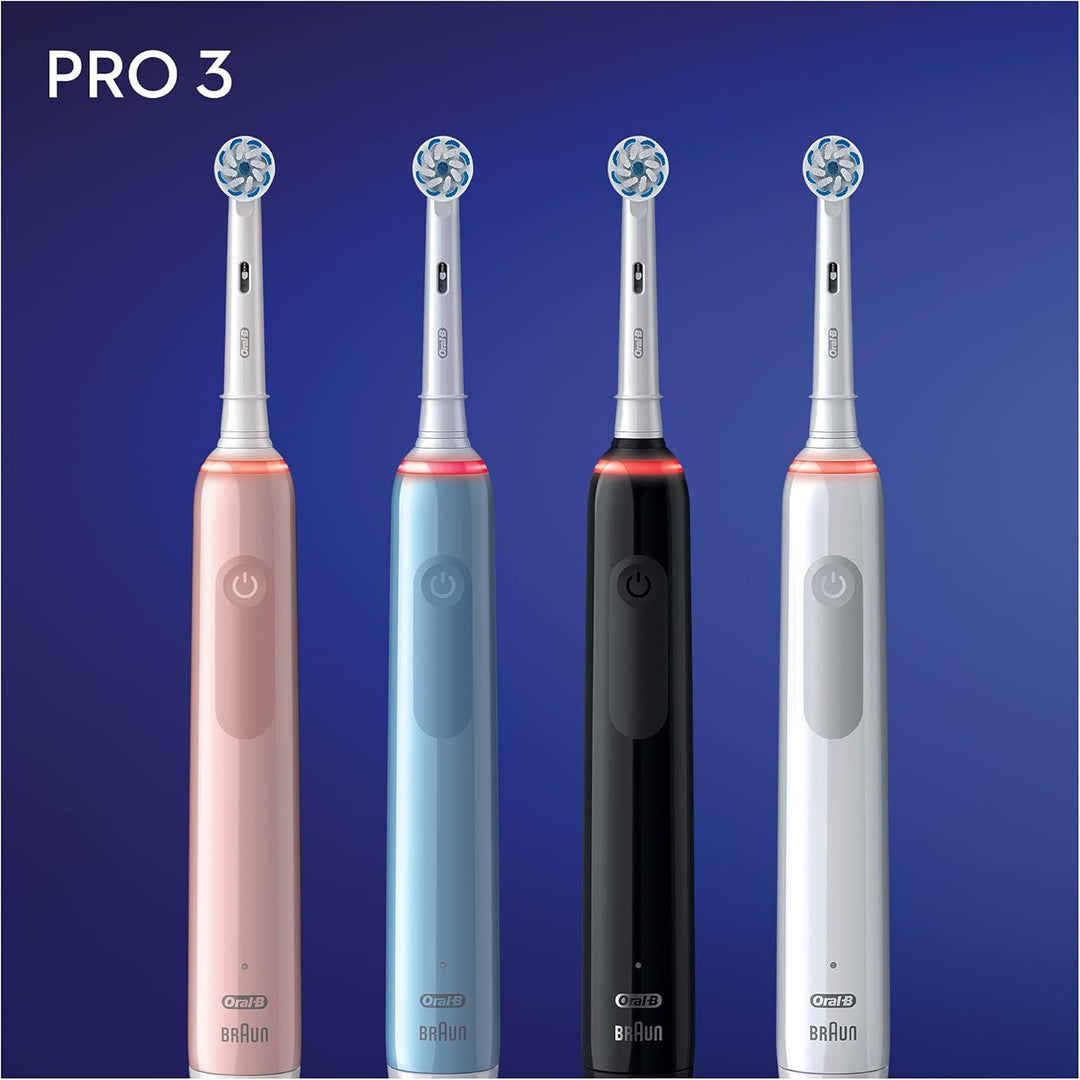 Oral-B PRO 3 3000 Sensitive Clean Elektrische Zahnbürste/Electric Toothbrush, mit 3 Putzmodi inkl. S