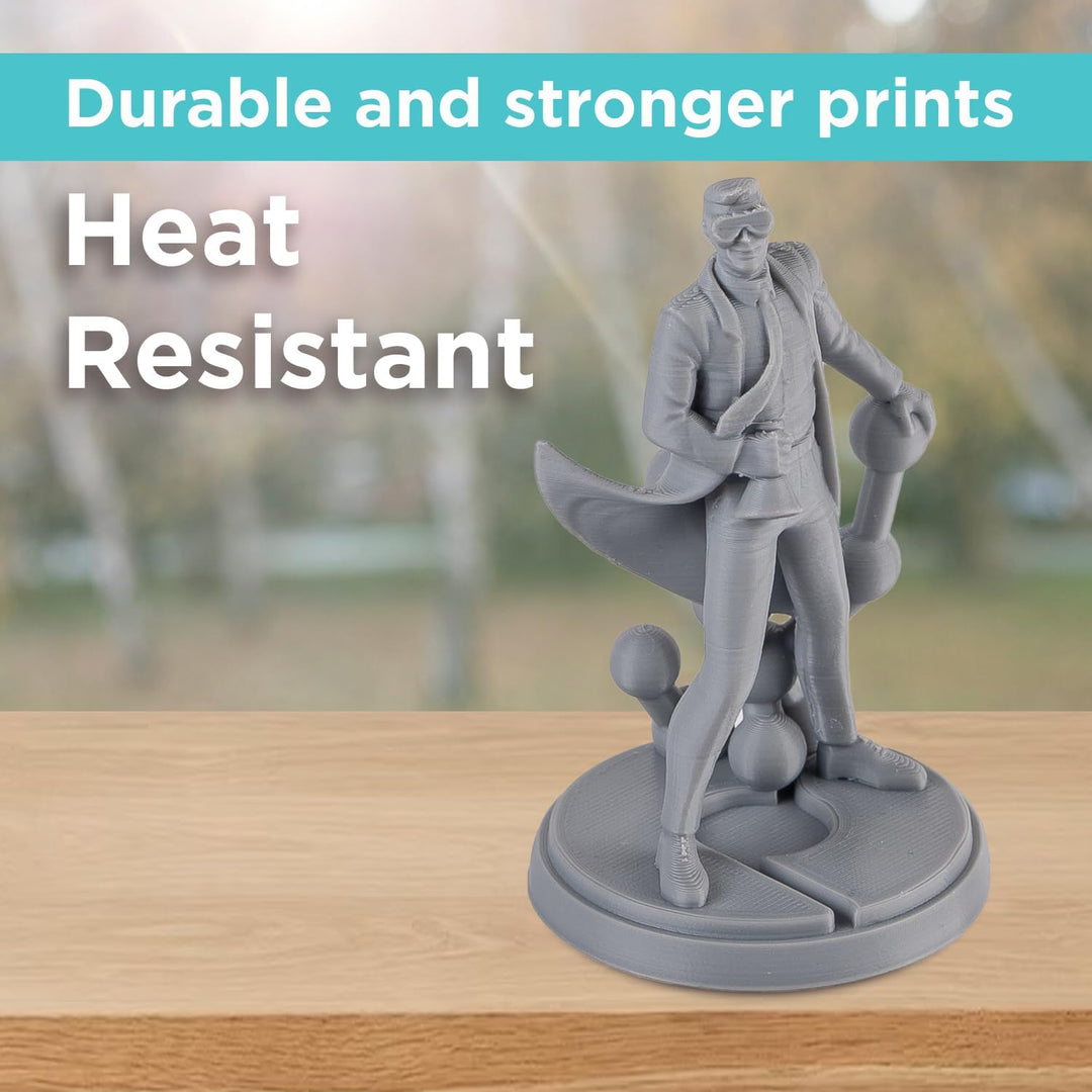 Polymaker PolyLite ABS Grau - 1,75mm - 1kg Mehrfarbig Acrylnitril-Butadien-Styrol, Mehrfarbig Acryln