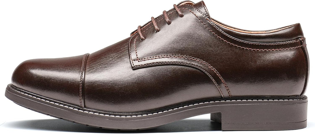Bruno Marc Herren Anzugschuhe Schnürhalbderby 39 EU Dunkelbraun, 39 EU Dunkelbraun
