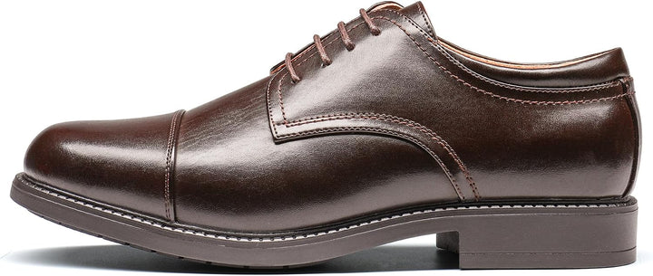 Bruno Marc Herren Anzugschuhe Schnürhalbderby 39 EU Dunkelbraun, 39 EU Dunkelbraun