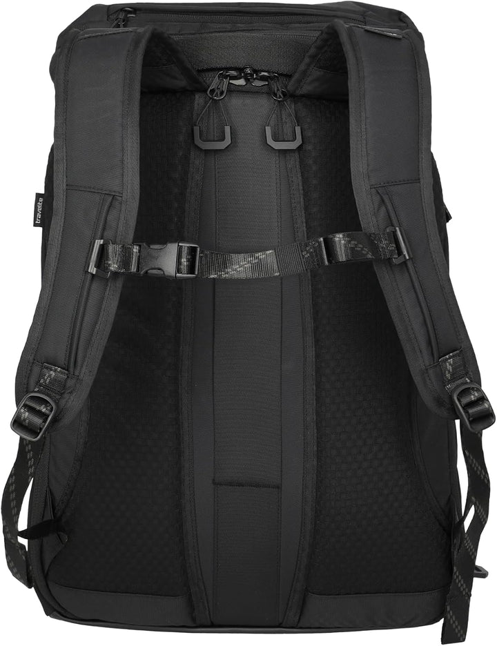 Travelite Rucksack VENTURE LINE XL, 33x53x20 cm, 37 L erweiterbar, robustes Nylon, Laptopfach 15,6 Z