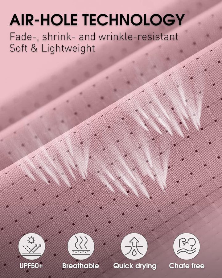 33,000ft Hemd Damen UPF50+ UV Schutz Outdoorhemd Schnelltrocknend Freizeithemd Langarm Funktionshemd
