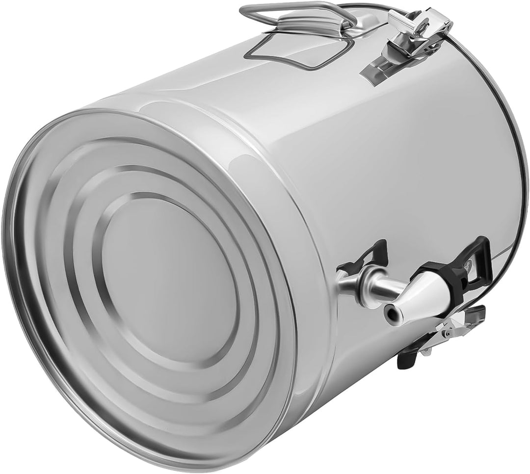 20L/40L Thermobehälter Eimer,Edelstahl Isolierter Eimer Mit Deckel Warmhaltebehälter Thermo-Behälter