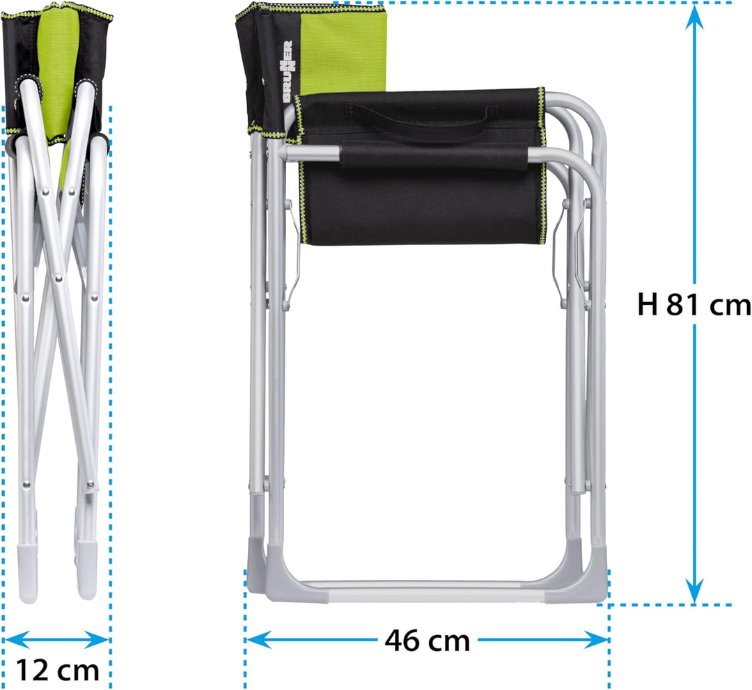 BRUNNER Stuhl Regista Captain Grün/Schwarz, Grün/Schwarz