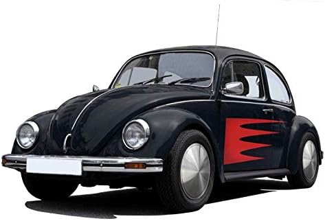 Universell passendes Radzierblendenset (2 Stück) 13 Zoll - Moon Caps für PKW, Oldtimer, Youngtimer (