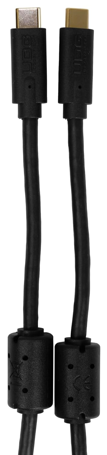 UDG Ultimate Cable USB 3.0 Type C-C Straight 1.5m (Black)