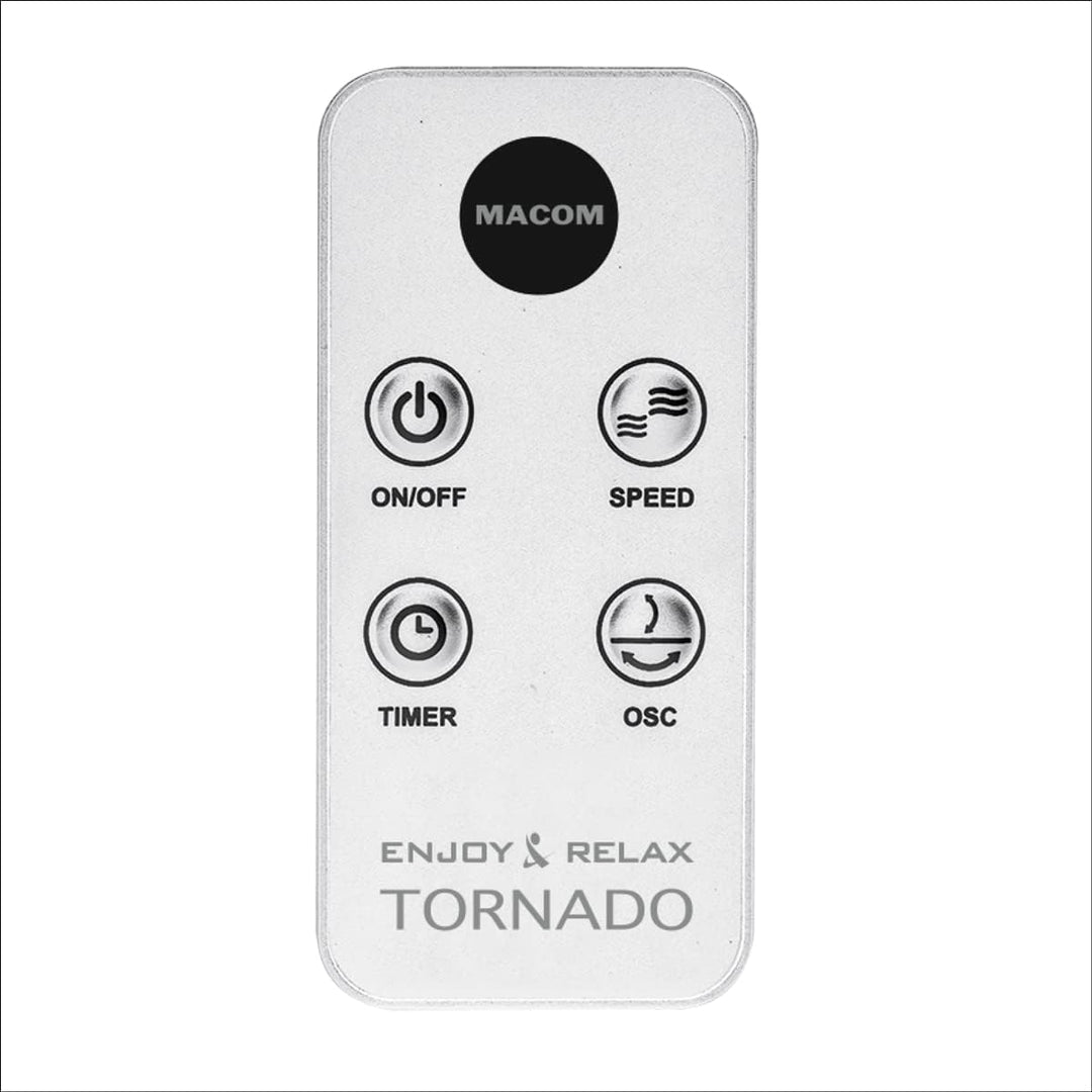 Macom Enjoy & Relax 993 Tornado Ventilator mit doppelter Oszillation
