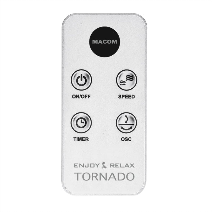 Macom Enjoy & Relax 993 Tornado Ventilator mit doppelter Oszillation