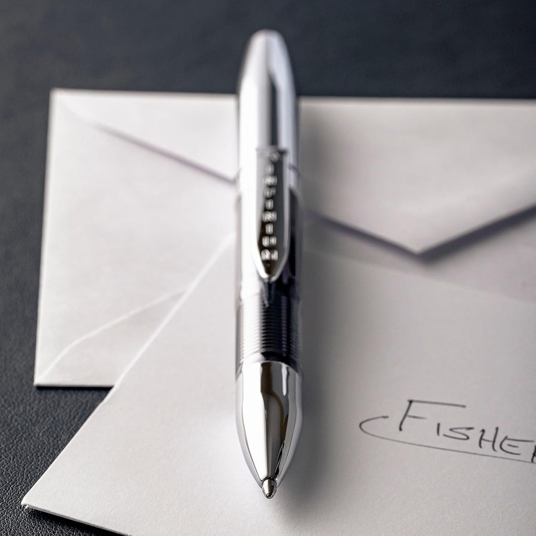 Fisher Space Pen Infinium Black Titanium & Chrome