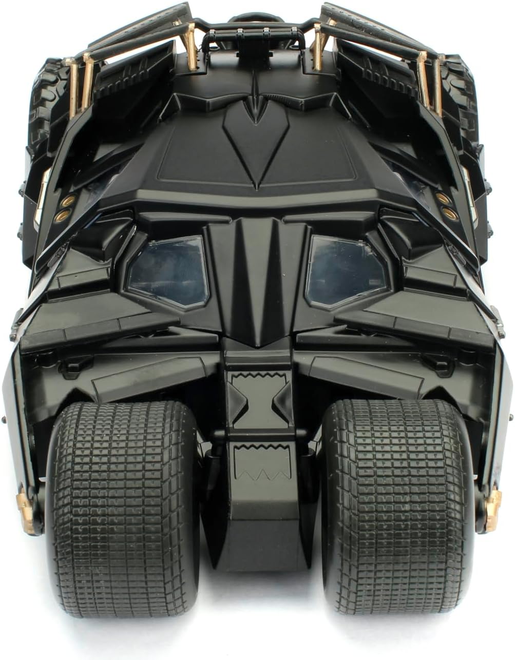 Jada Toys 253215005 The Dark Knight Batmobil, hochdetailiertes 1:24 Modellauto inkl. Batman Figur, C