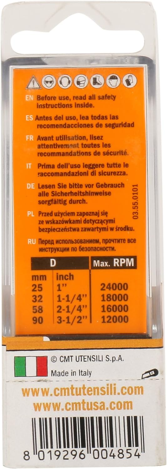 CMT 912.080.11 - Fresa recta hwm s=8 d=8x30