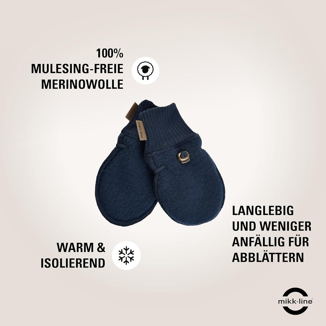 Mikk-line Wollhandschuhe Kinder | Handschuhe Kinder | Handschuhe Wolle Kinder | Wärme Kinder Handsch