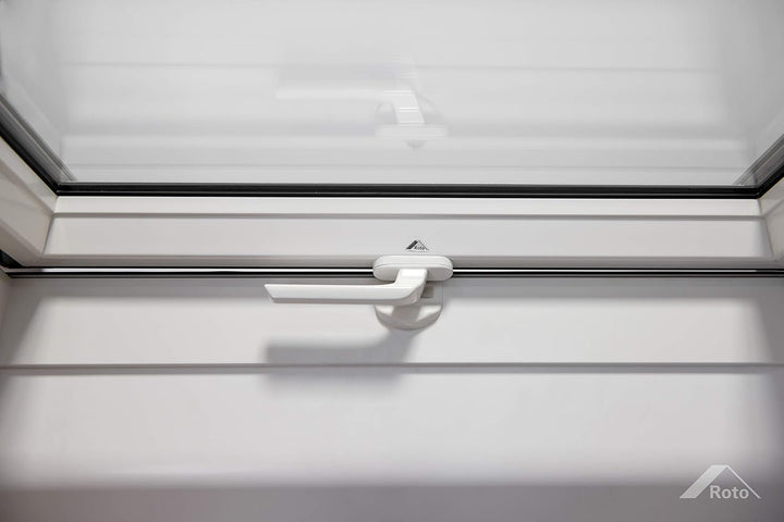 Dachdecker Favorit Roto Dachfenster aus Kunststoff mit Eindeckrahmen (114 x 140)