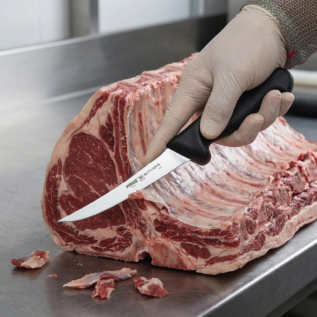 Pirge Butcher's Made in Germany Profi Ausbeinmesser 15 cm - Metzgermesser - Fleischermesser - Stechm