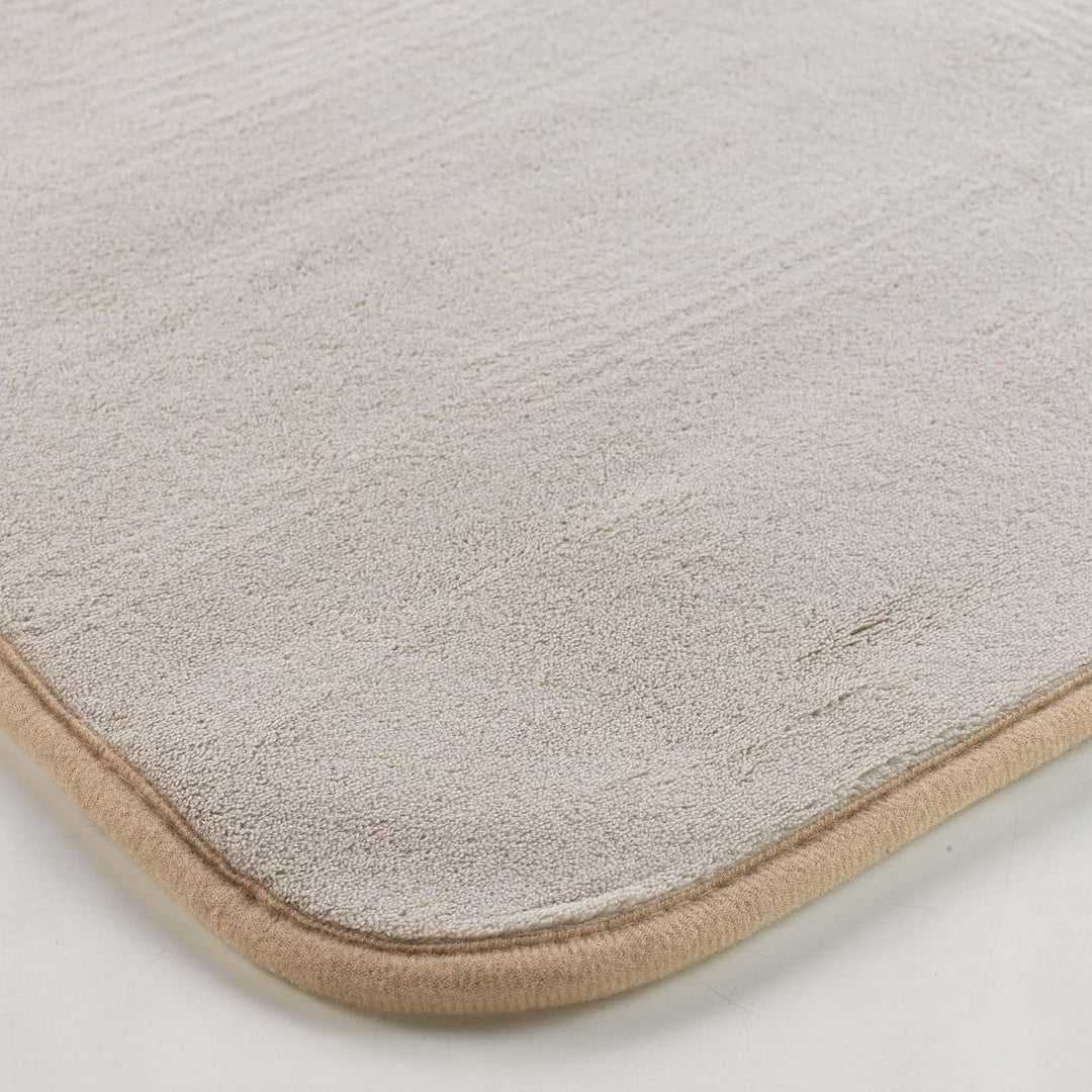 Douceur d'Intérieur Vitamine Badematte, Polyester, Taupe, 45 x 75cm Taupe 45 x 75 cm (Rechteckig), T