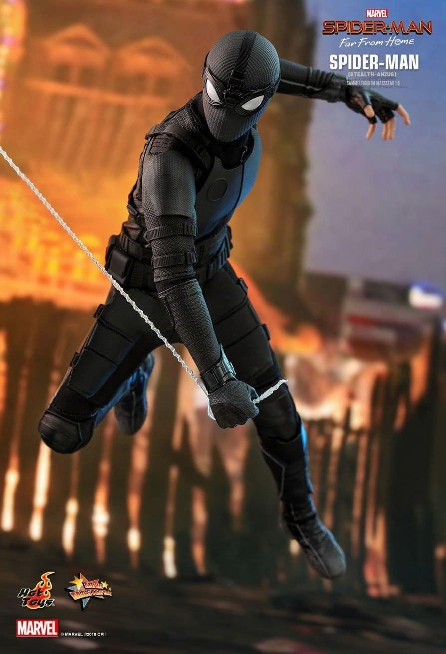 Hot Toys Spider-Man: Far from Home Movie Masterpiece Actionfigur 1/6 Spider-Man (Stealt