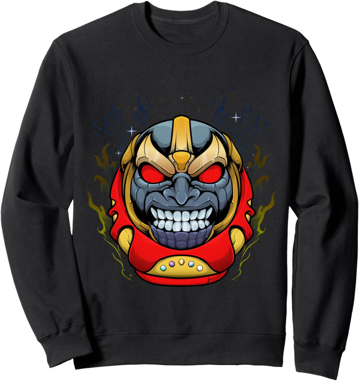 Japanische Daruma - Traurige ästhetische trendige Streetwear Sweatshirt