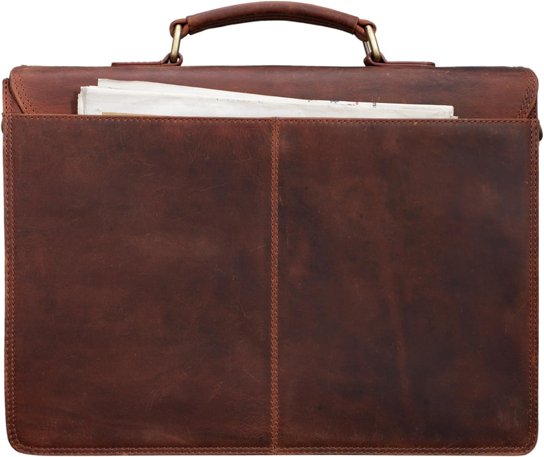 STILORD 'Edward' Herren Aktentasche Dokumententasche Laptoptasche Business Büro Tasche mit Schulterg