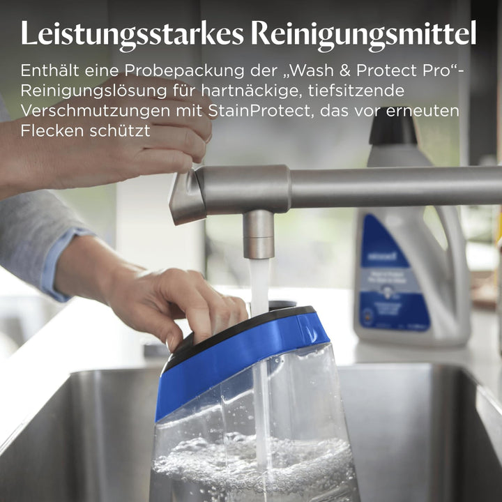 BISSELL ProHeat Revolution, Teppichreiniger, 3 Reinigungsmodi, Teppichwäsche, Polsterreiniger, kabel