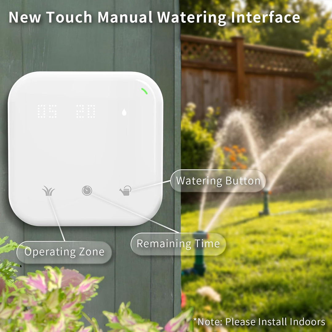 Netro Spark Smart Sprinkler-Controller, WiFi, wetterbewusst, Fernzugriff (16 Zonen), 16 Zone