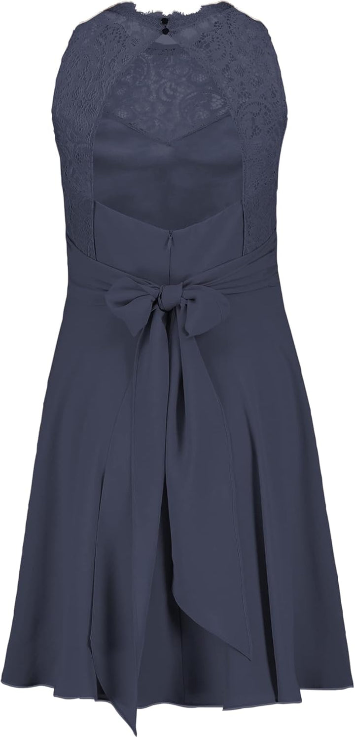 Vera Mont Damen Kleid 44 Dunkelblau, 44 Dunkelblau