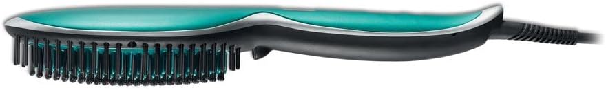 Rowenta Powerstraight Glättbürste, CF5820, Alle Haartypen, Glätten Mit Dreifachwirkung, Strahlender