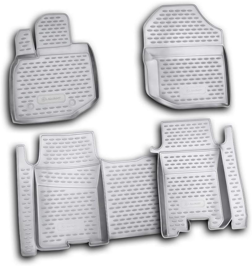 Element Passgenaue Premium Antirutsch Gummi Fussmatten - Honda Jazz