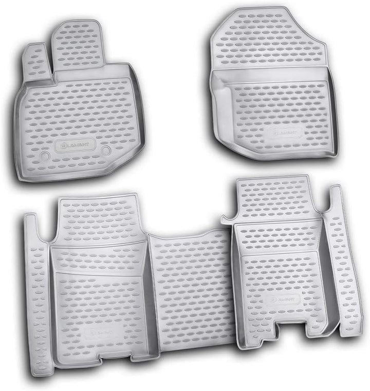 Element Passgenaue Premium Antirutsch Gummi Fussmatten - Honda Jazz