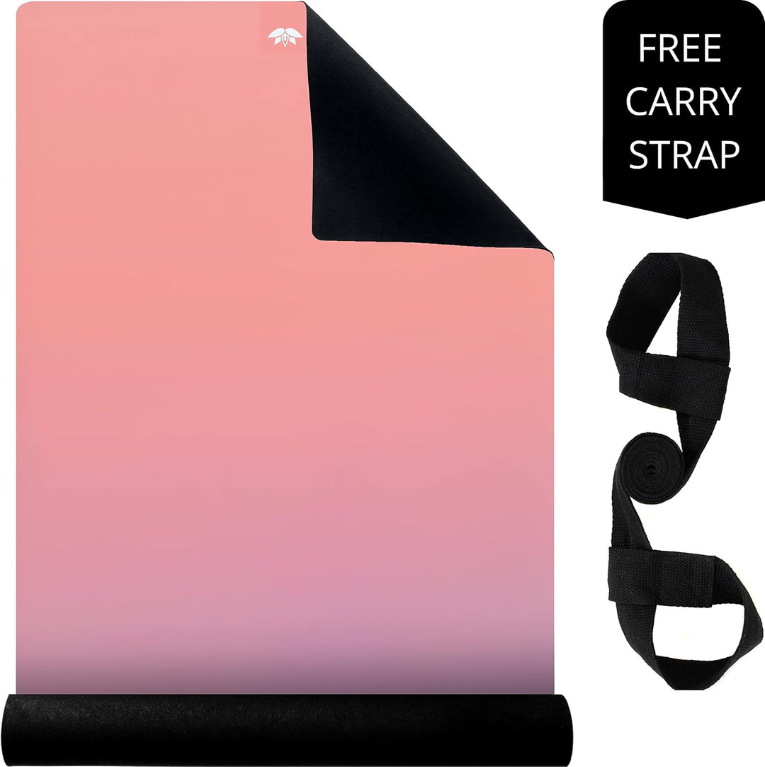 Plyopic All-In-One Yoga-Matte – Rutschfest auch bei Schweiss | Premium Matte mit Sweat-Grip Oberfläc
