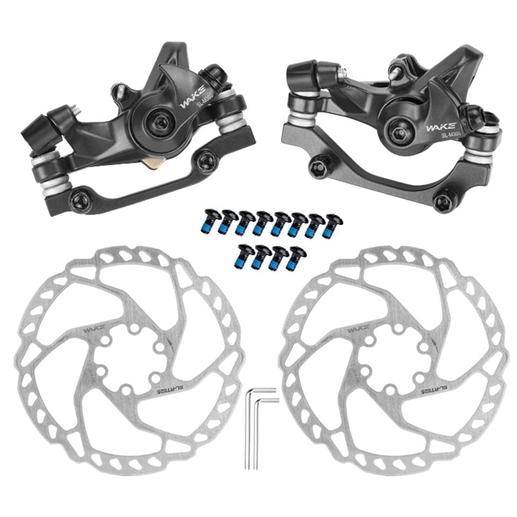 CYSKY MTB Mechanische Scheibenbremsen Vorne Hinten Bremsen Bremssattel 160 mm Rotor Bremsen Kit Mech