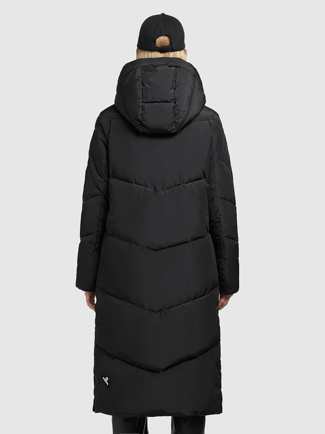 khujo Sonje5 Frauen Wintermantel rosé Basics, Casual Wear, Streetwear S Schwarz, S Schwarz