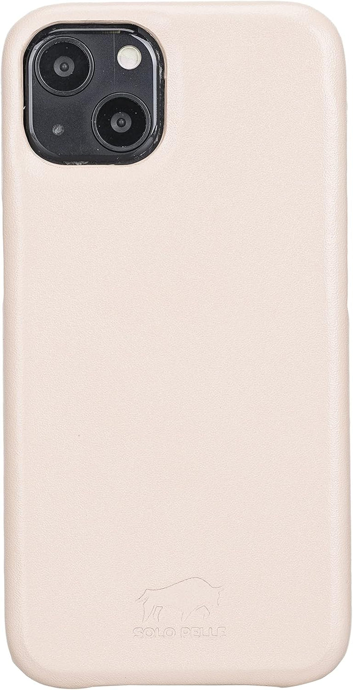 Solo Pelle Lederhülle für das iPhone 13 in 6.1 Zoll Princeton Case Leder Hülle Ledertasche Backcover