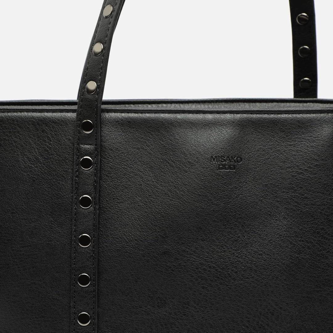 MISAKO WATTY BAG - Mittlere Tasche Frau - 44X30X15 CM - Black