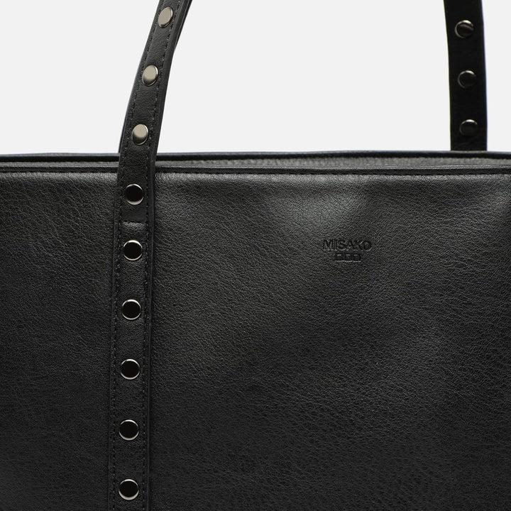 MISAKO WATTY BAG - Mittlere Tasche Frau - 44X30X15 CM - Black