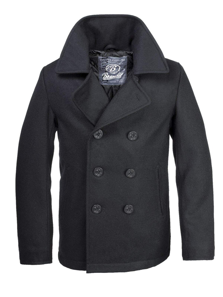 Brandit PEA Coat Schwarz XL