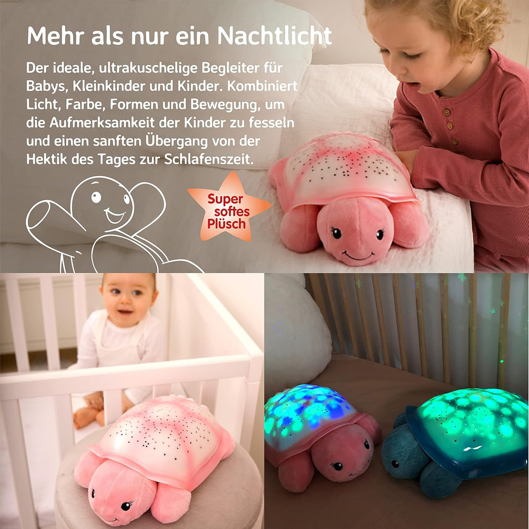 Cloud B - Twinkling Twilight Turtle, Pink (CB7323-T2P) Black, Black