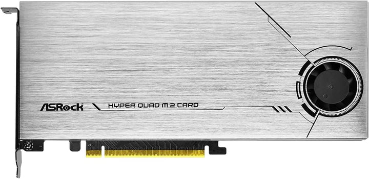 ASRock Hyper Quad M.2 PCIE GEN4X16 NVME 4XM.2 64GB/S