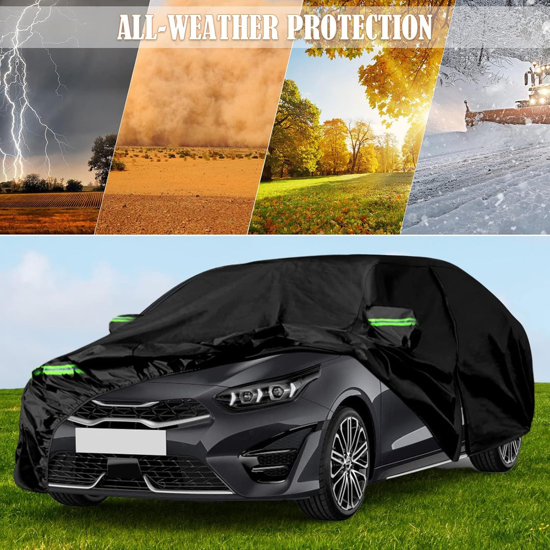 Autoabdeckung Wasserdicht Ersatz für 2018-2023 Kia Proceed GT Hatchback, Vollgarage Autoplane Outdoo