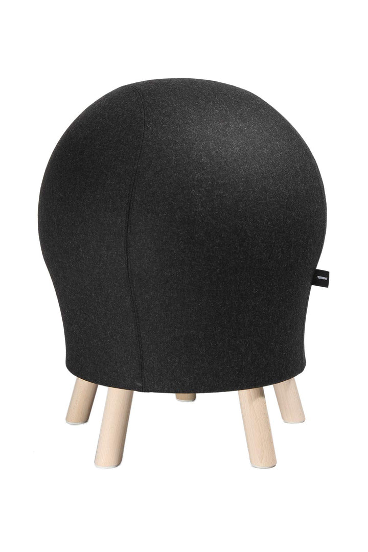 Topstar Sitness 5 Alpine Sitzhocker, Stoff, anthrazit, Anthrazit
