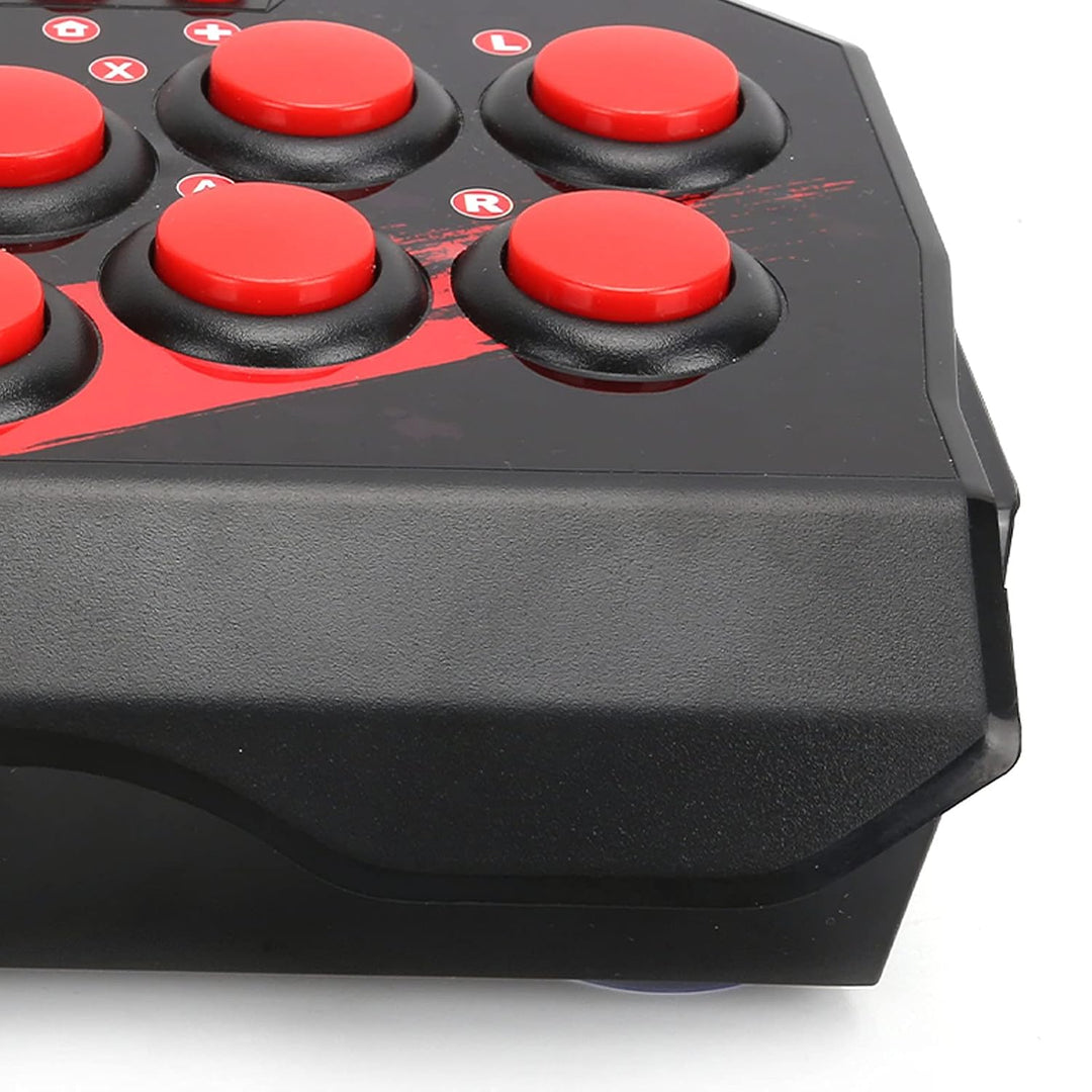 Arcade Fight Stick Controller, Kabelgebundener 4-in-1-Game-Joystick, Multifunktionaler Kugelförmiger