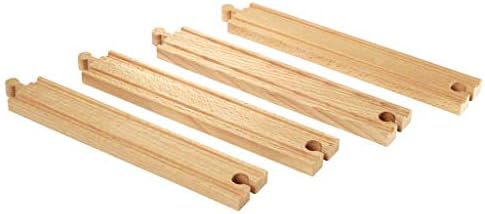BRIO 33341000-1/1 Gerade Gleise (D) (Packung mit 2) Einheitsgrösse (Packung mit 2), Einheitsgrösse (