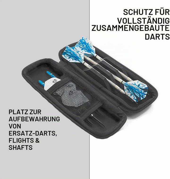Harrows Darttasche Blaze 3 | Dartkoffer Darthalter I Dartkoffer für 3 Dartpfeile | Professionelles D
