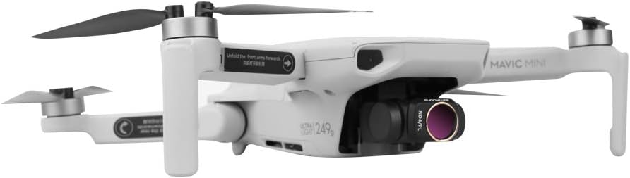 Fututech Objektivfilter für DJI Mavic Mini Mavic Mini 2 Filter ND CPL MCUV ND/PL Objektivschutz Zube